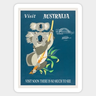 Travel - Visit  Australia Sticker